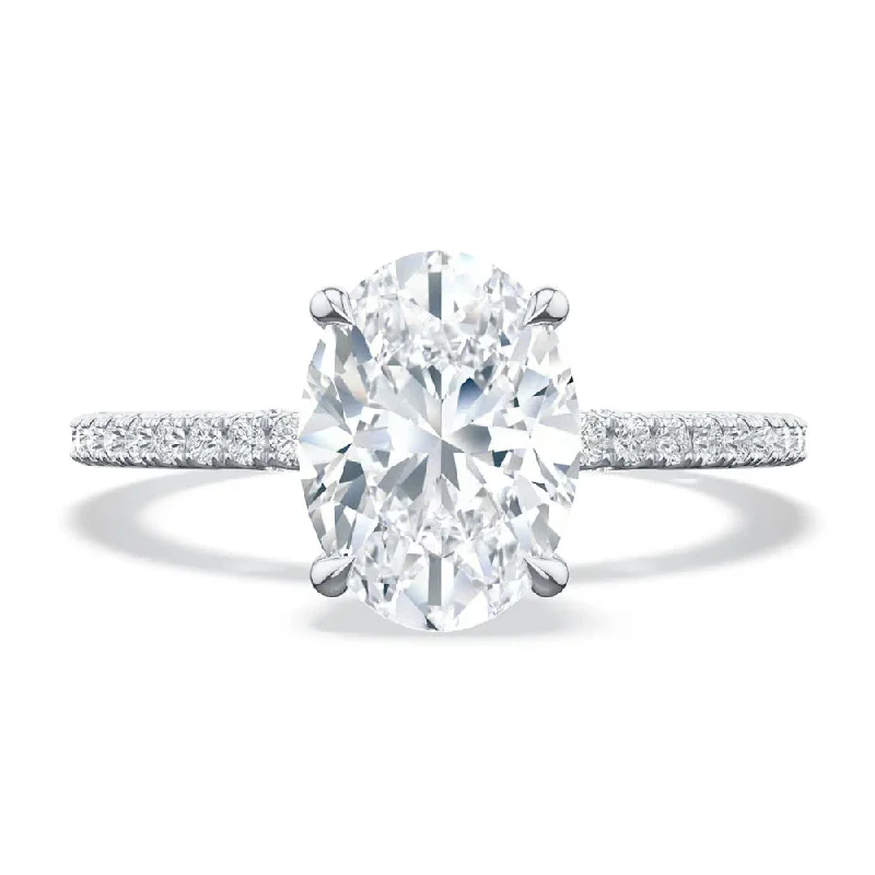 Tacori Simply Tacori Oval Solitaire Engagement Ring