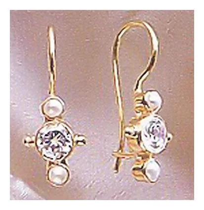 14k Europa Earrings