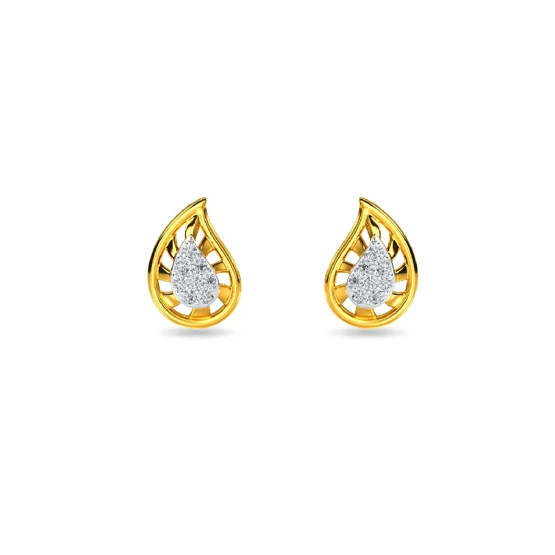 Paisley Cluster Earring